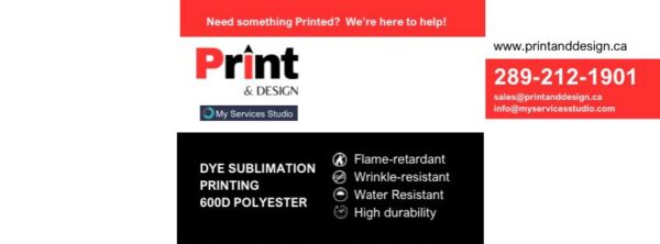 P&D 5x5 Custom Tent P&D Advertising canopy Aluminum/steel frame and full color dye sublimation printed canopy. - Image 2
