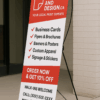Custom X Frame P&D Banners