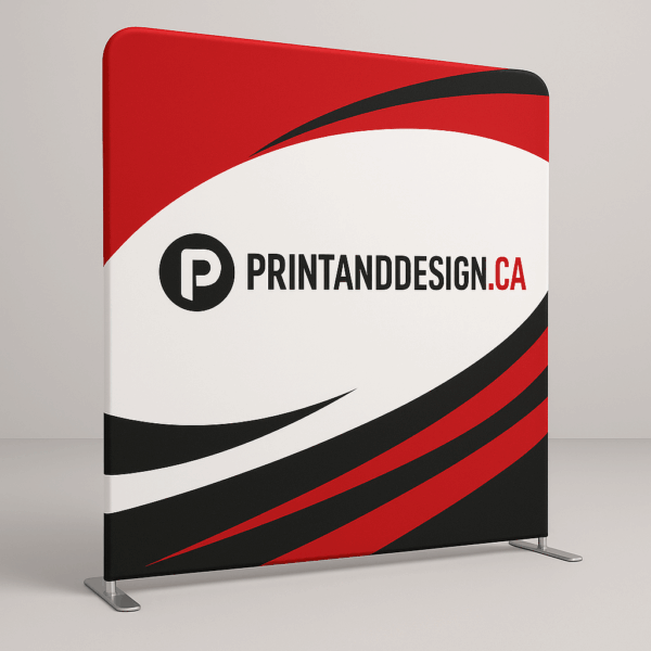 P&D Straight Fabric Display